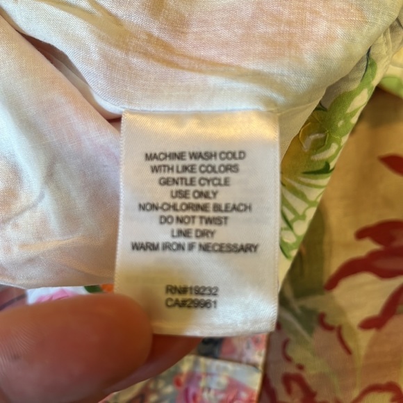 ALFRED DUNNER  Size 16W Butterfly Eyelet Embroidered Cotton Lightweight  $89 NEW - Picture 11 of 16